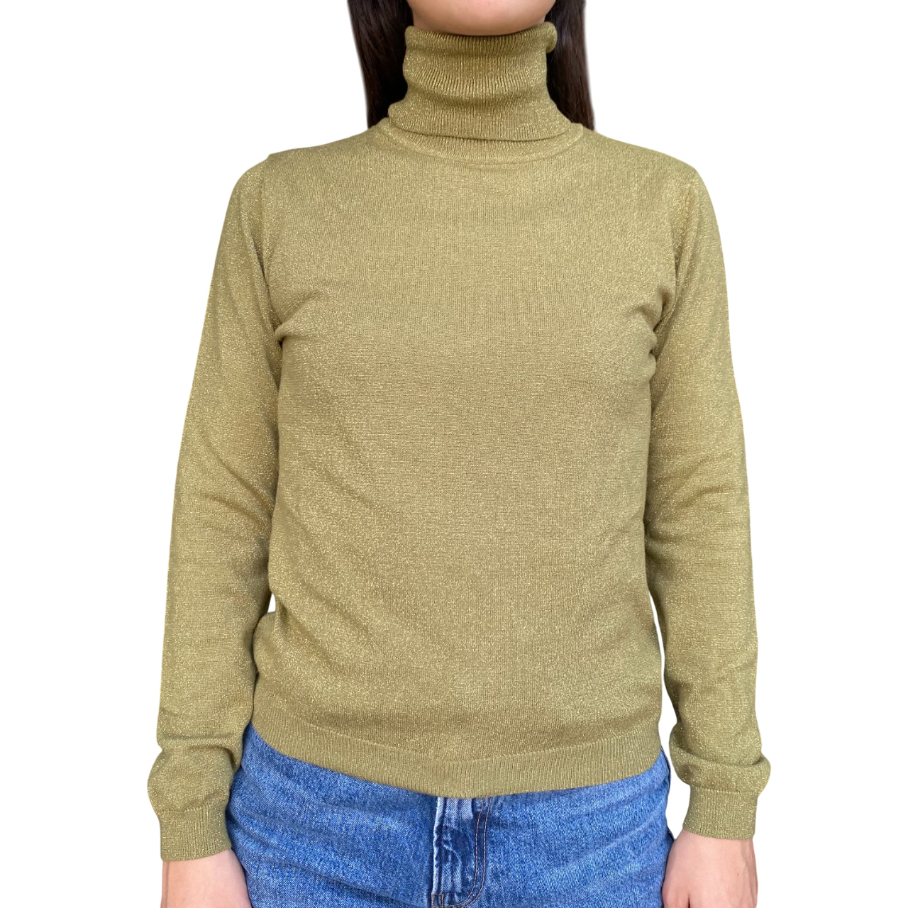 GRIFFAI Maglia Lurex Donna DGF5598 verde