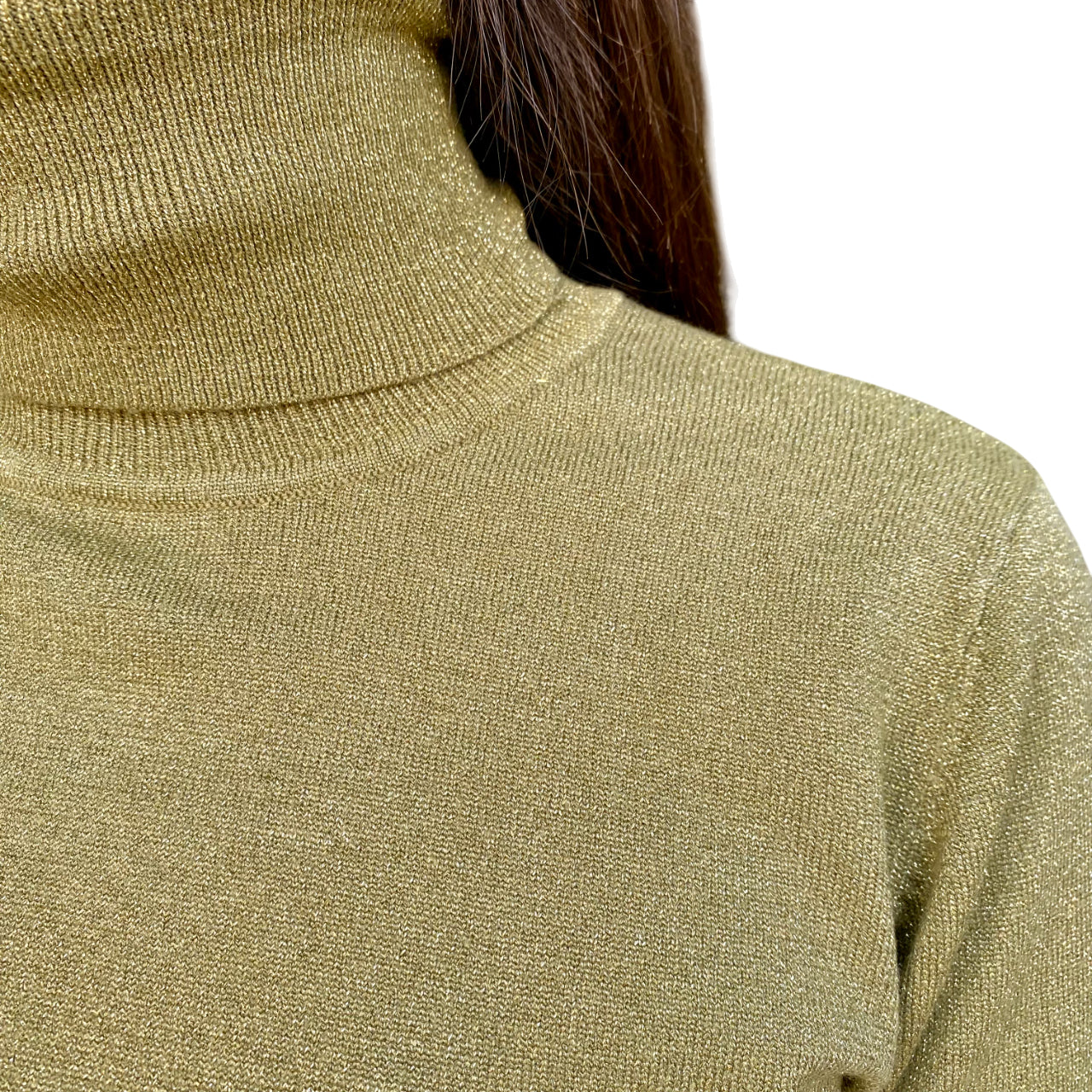 GRIFFAI Maglia Lurex Donna DGF5598 verde