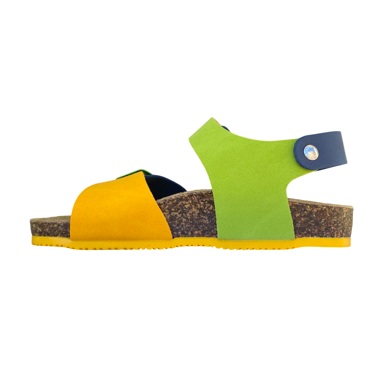 Goldstar sandalo da bambino con plantare anatomico GS845VE mix multicolore