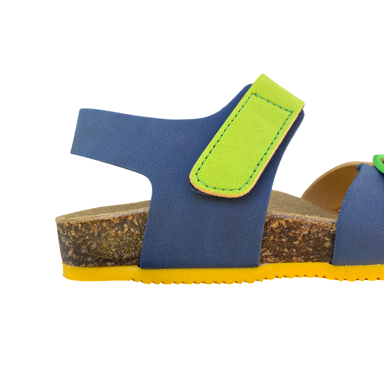 Goldstar sandalo da bambino con plantare anatomico GS845VE mix multicolore