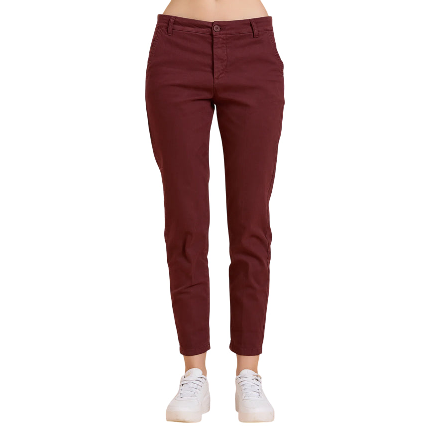 Griffai Pantalone Donna Aurora DGF6000 Bordo