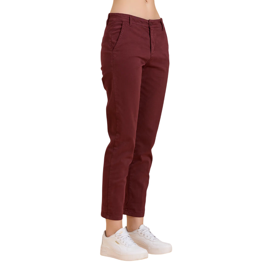 Griffai Pantalone Donna Aurora DGF6000 Bordo