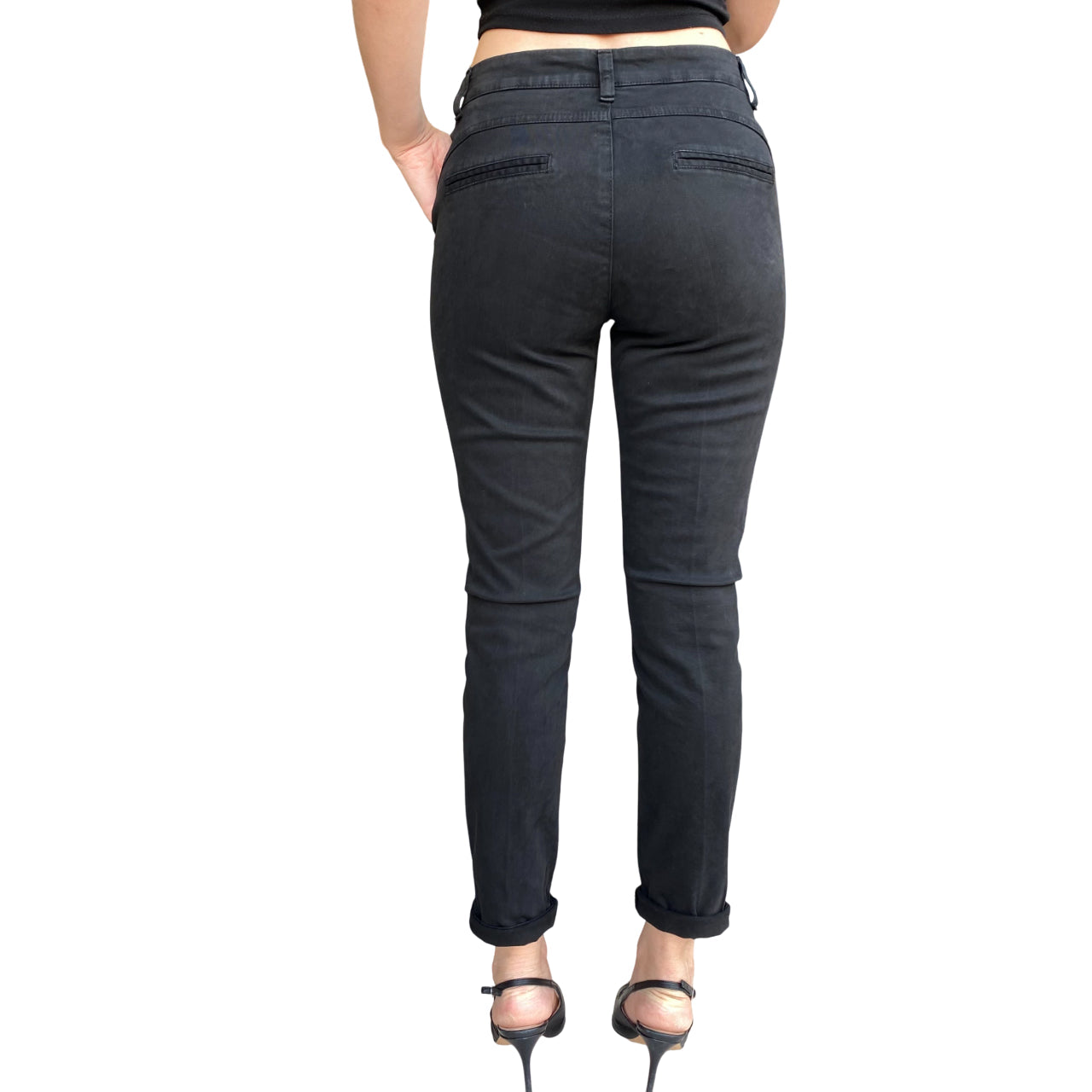 Griffai Pantalone Donna Aurora DGF6000 Nero - posteriore