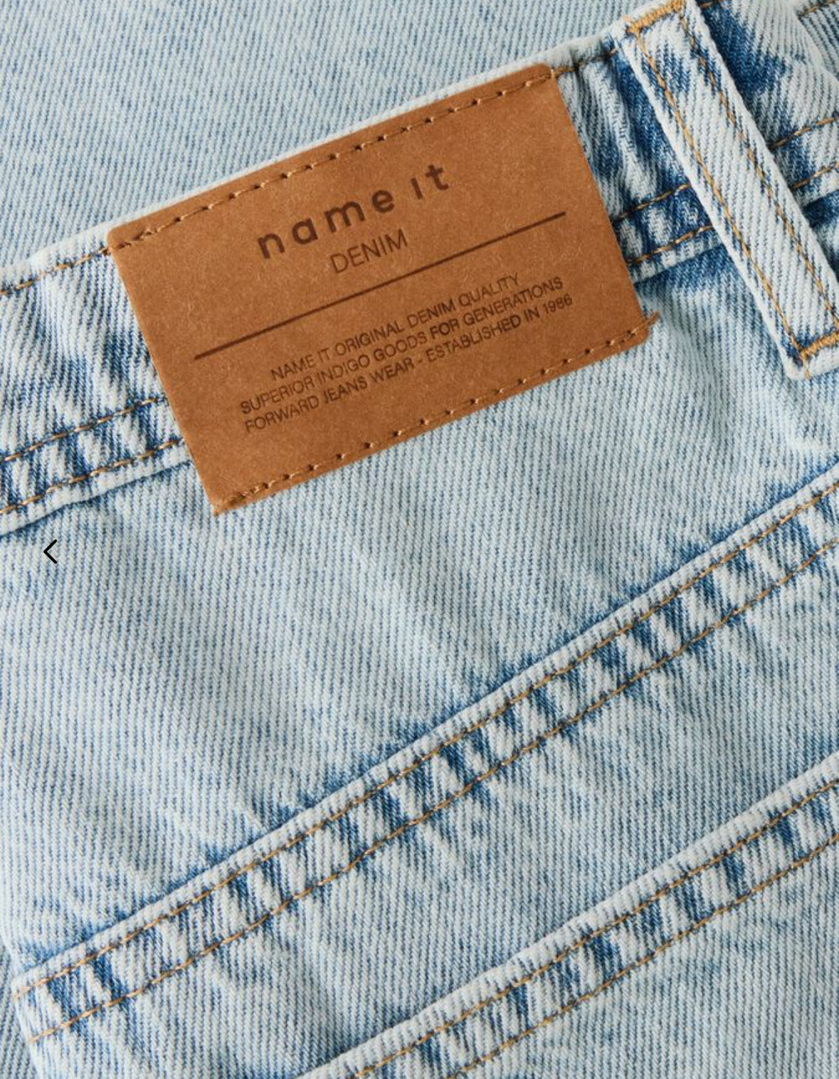 Name it Jeans Ryan Loose 13248484 Blu Chiaro