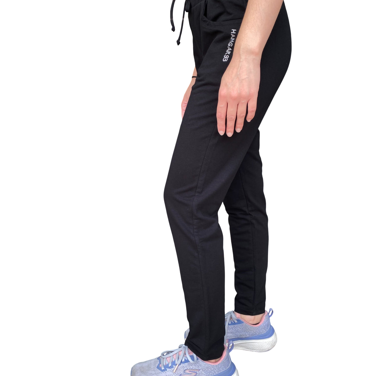 Hangar - Pantalone Donna Z636D+NRO01 Nero Senza Polsino