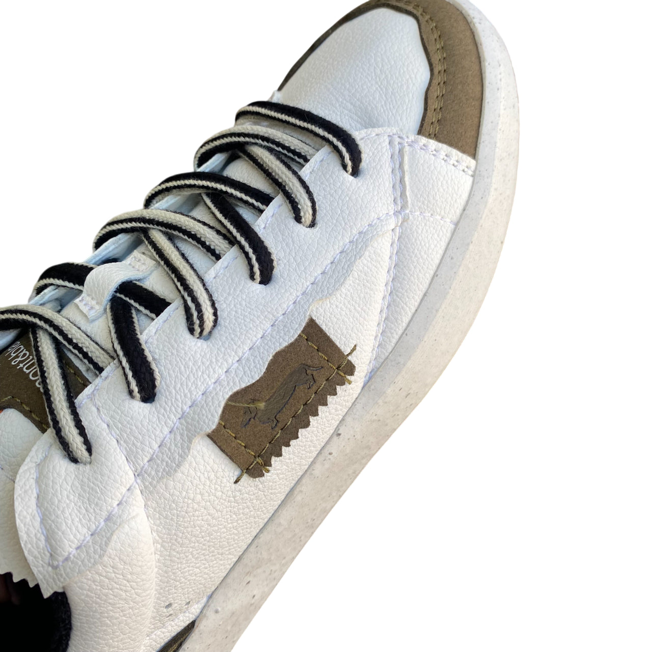 Harmont&Blaine Sneakers Uomo Bianca EFM252.080.B00.BF - dettaglio logo