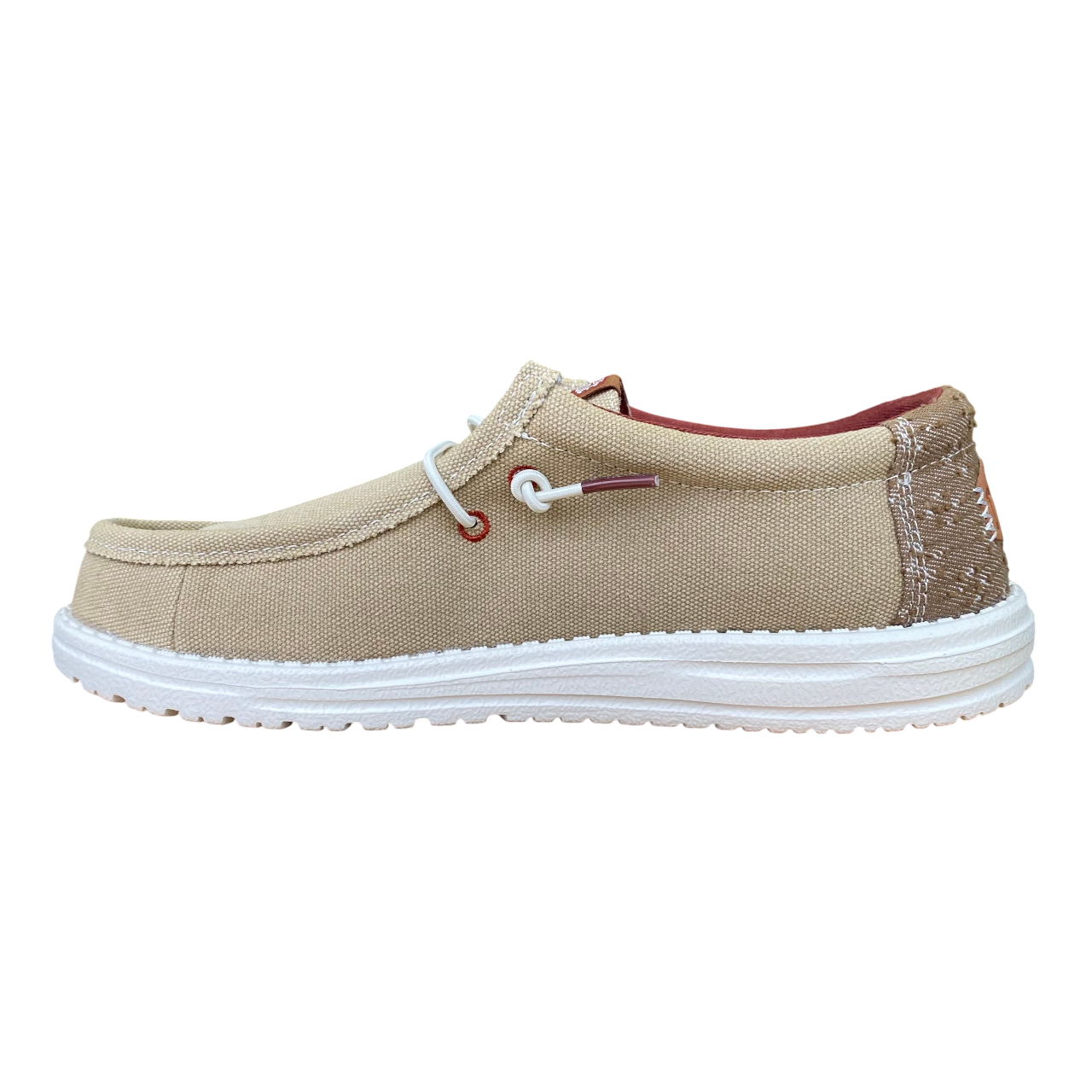 Hey Dude scarpa con tomaia in tessuto da uomo Wally summer linen 43084-0OE incenso