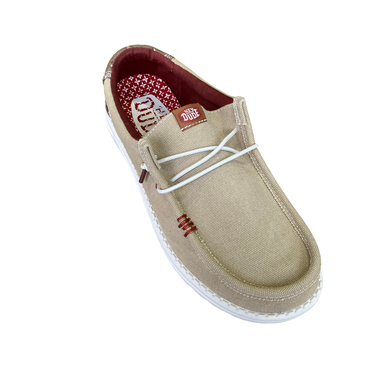 Hey Dude scarpa con tomaia in tessuto da uomo Wally summer linen 43084-0OE incenso