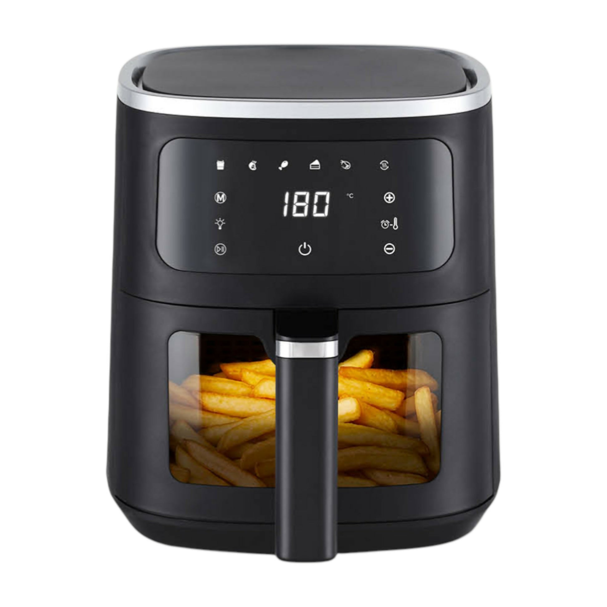 Hyundai CHN-FA6IDB – Friggitrice ad Aria 6L 1500W con Display Touch