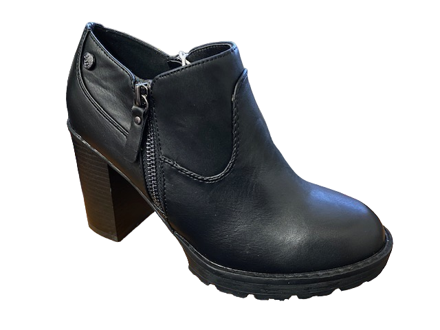 Xti scarpa con tacco da donna Zapato 49546 nero