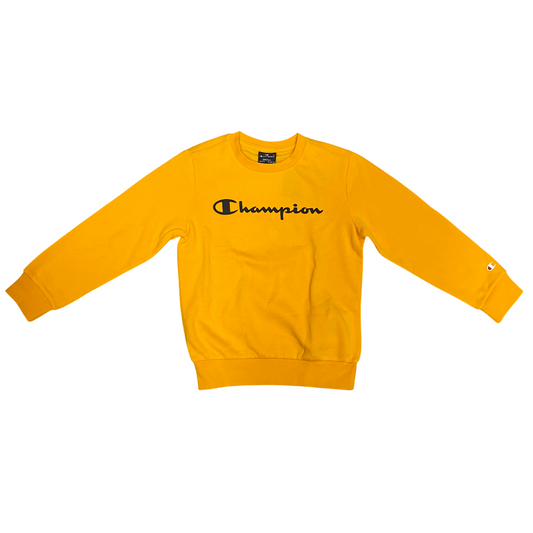 Champion Felpa Girocollo 305360 YS041 GLD giallo oro