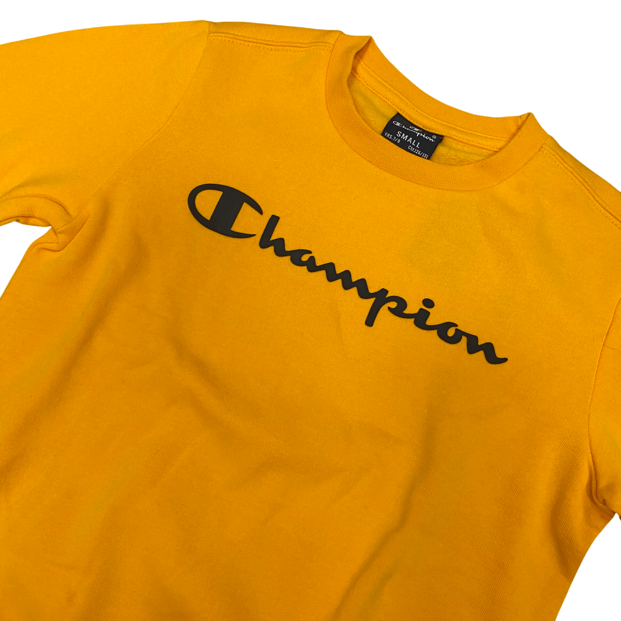 Champion Felpa Girocollo 305360 YS041 GLD giallo oro