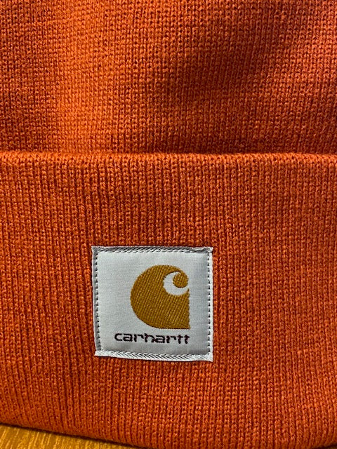 Carhartt cappellino a cuffia Acrilyc Watch Hat 1020222 84 brick taglia unica
