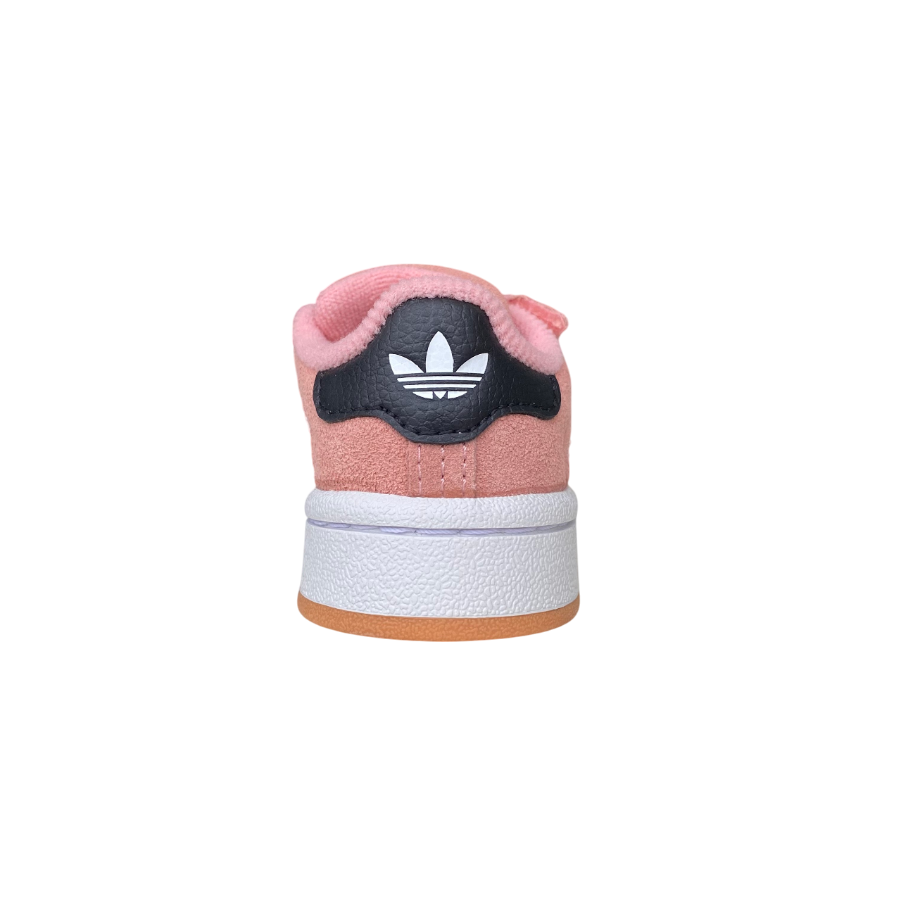 Adidas Originals scarpa sneakers da bambino con strappo e laccio elastico Campus 00s JP5513 rosa-bianco