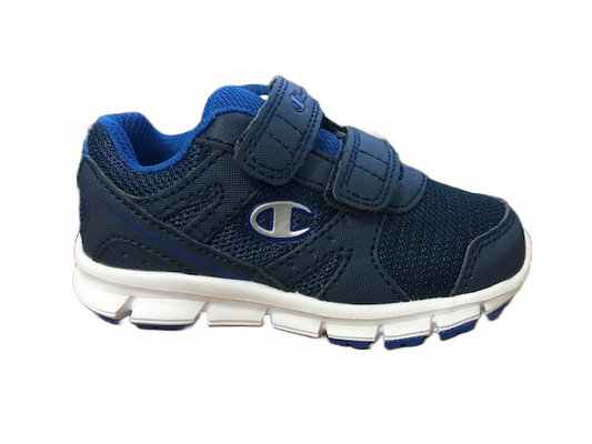 Champion scarpa da ginnastica da bambino in tela con strappo Low Cut Combo S30912-S18-BS517 blu