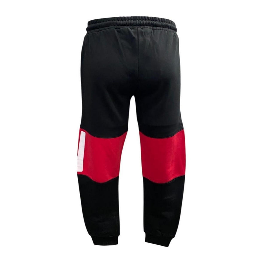 Icon Pantalone Uomo in Felpa Jogger ICUF2W6P004 Nero – Comfort, Calore e Stile Casual