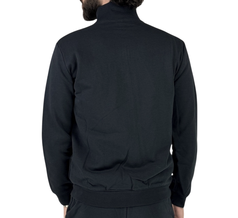 Icon felpa con colletto e cerniera intera ICUS2S5F002 nero