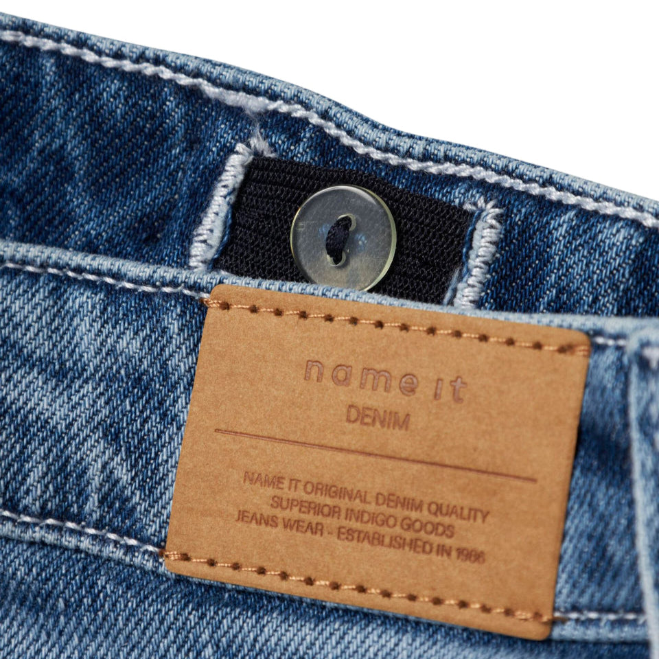 Jeans Name It per bambino/a 13243087, dettaglio vita regolabile e chiusura con gancio