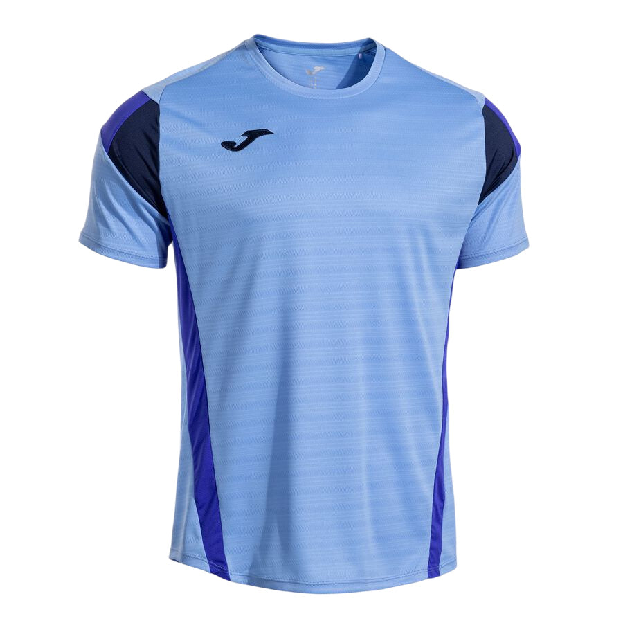 Maglia tennis Joma uomo modello 104202.383, vista frontale, design sportivo professionale per il tennis