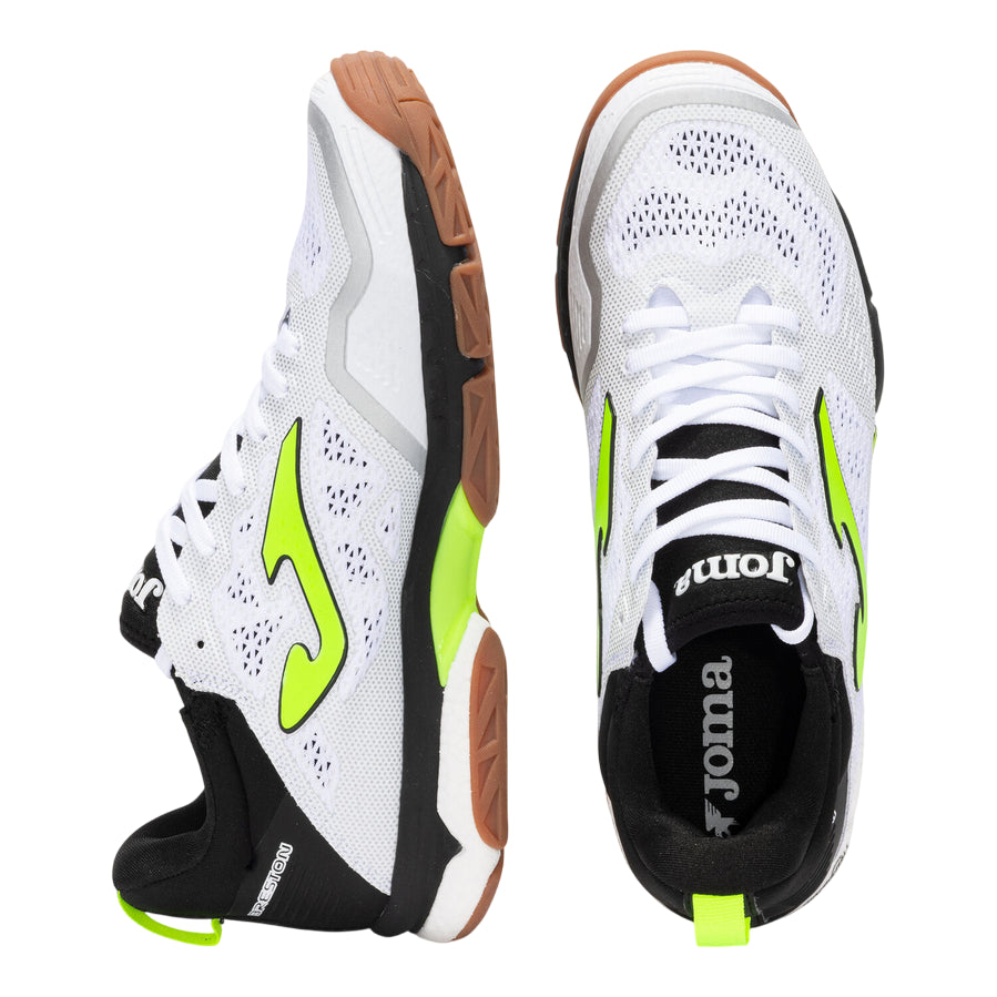 Vista dall'alto delle scarpe volley Joma B.Breston 25 unisex, tomaia in mesh traspirante con perforazioni VTS