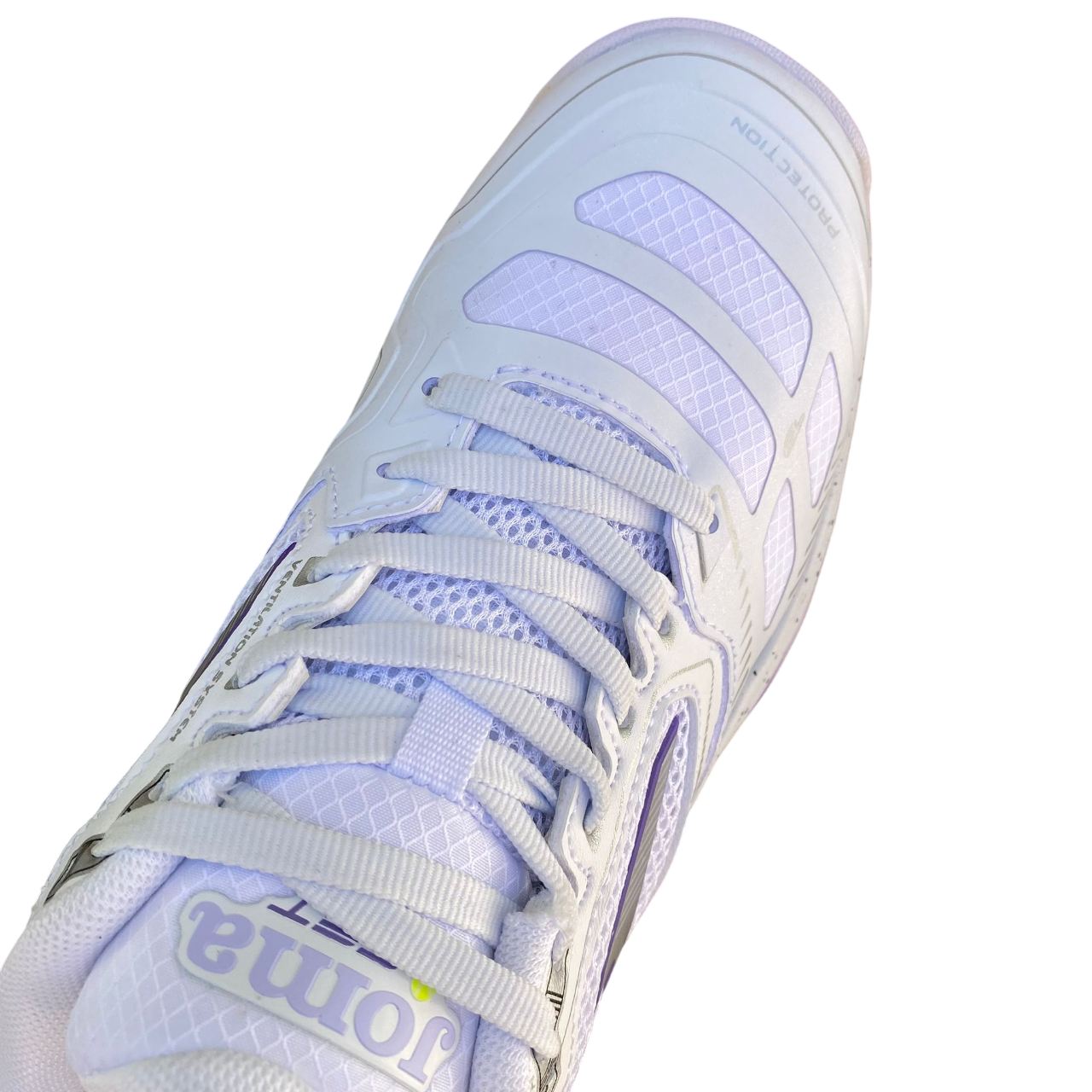 Scarpe da tennis Joma Set Lady 2502 bianche per donna, vista tomaia