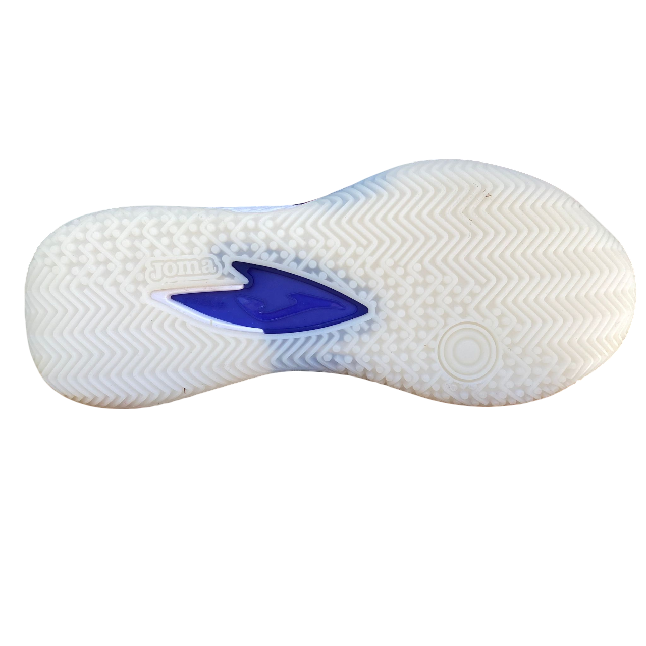 Scarpe da padel Joma Spin Men 2531 bianche per uomo, vista suola