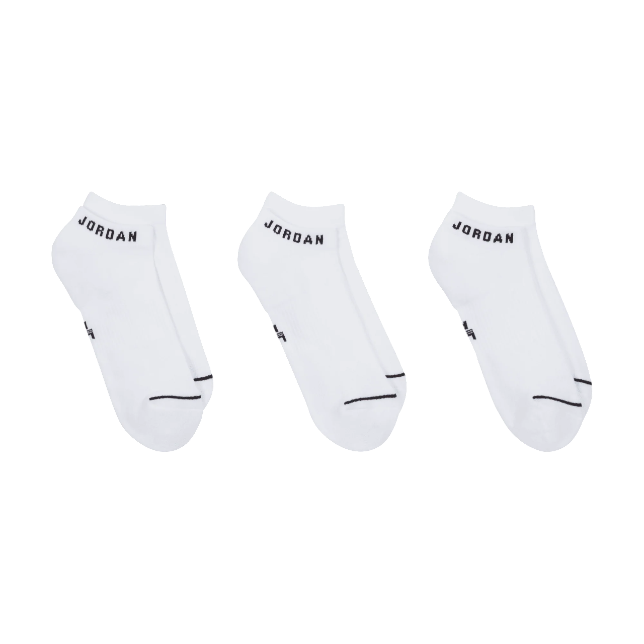 Jordan confezione da 3 paia di calze basse unisex DX9656-100 bianco