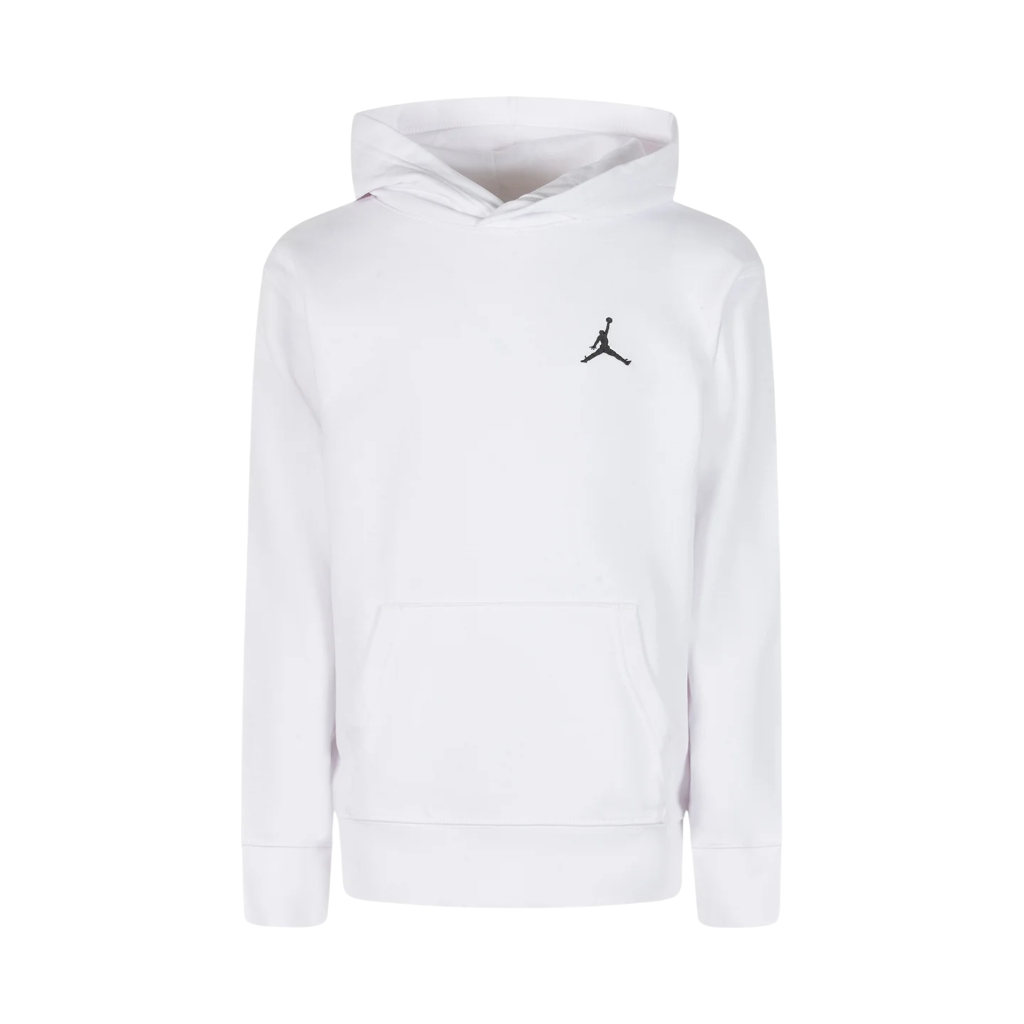 Jordan felpa con cappuccio da ragazzi 95D392-001 bianco