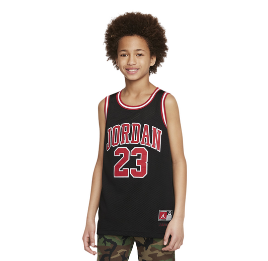 Jordan canotta da ragazzo Jersey 95A773-023 nero