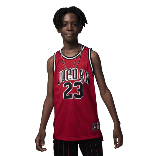 Jordan canotta da ragazzo Jersey 95A773-R78 rosso