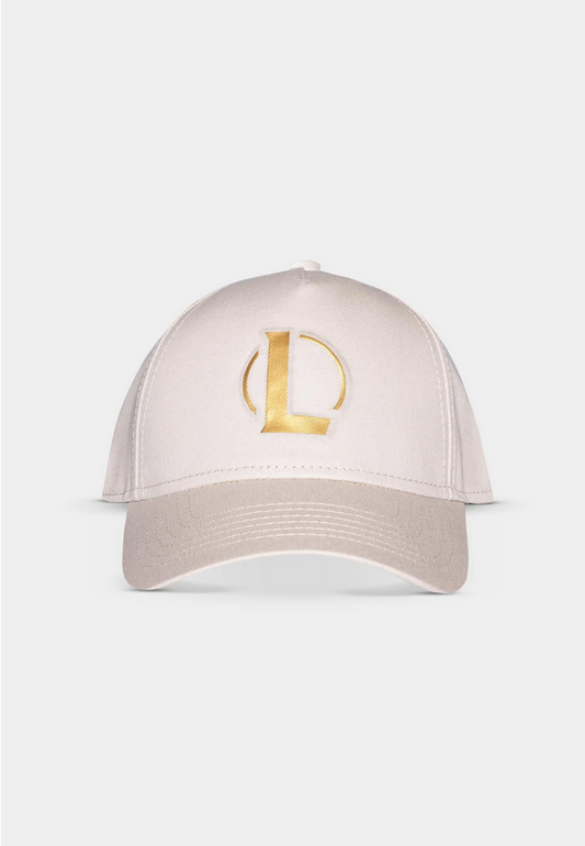 League Of Legends - Cappellino Regolabile Unisex Bianco Panna 00080 | Berretto Gaming Ufficiale