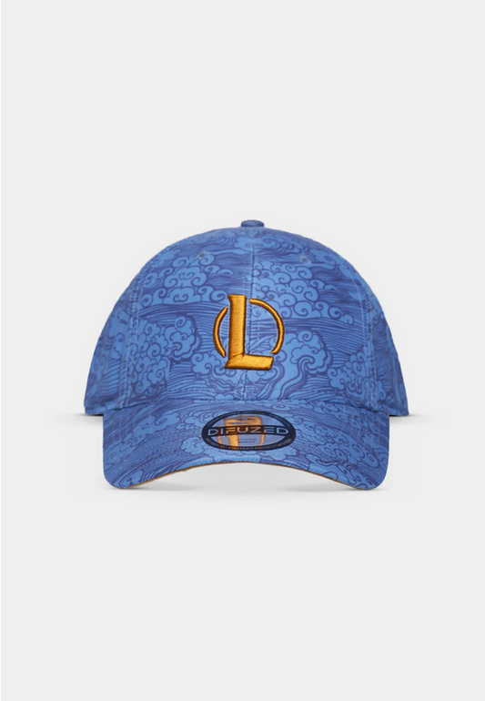 League Of Legends - Cappellino Yasuo Azzurro Regolabile Unisex - SKU 00082