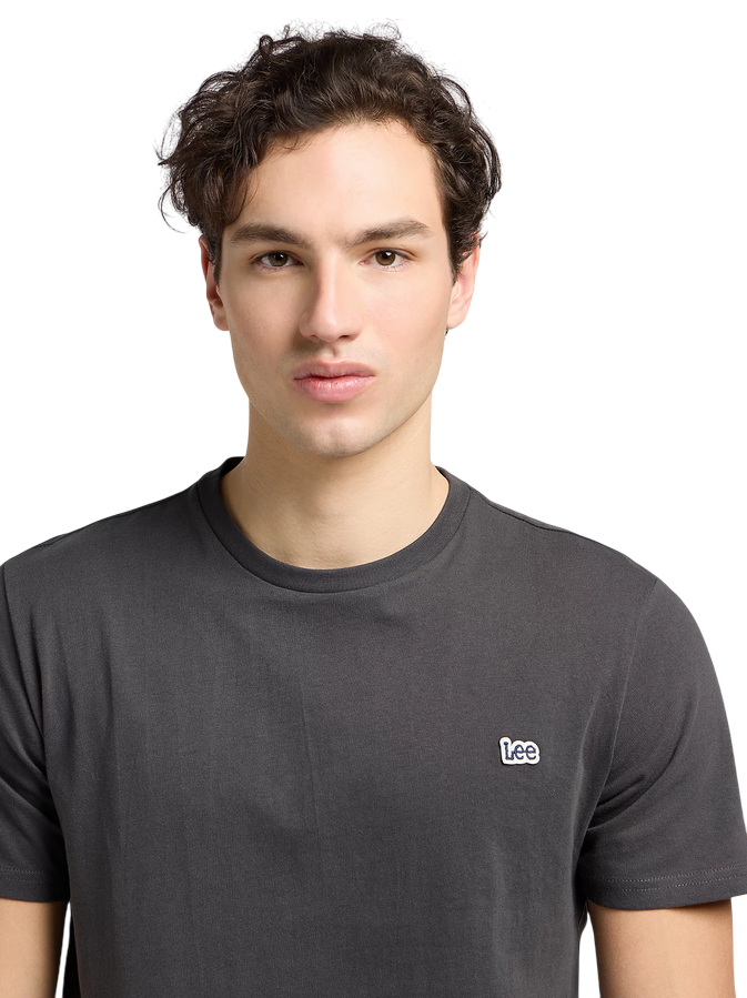 Lee maglietta manica corta da uomo SS Pacth Logo LMG0116 nero