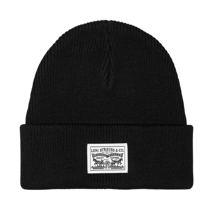 Levi's Berretto Backpatch 000J40003 Regular Black – Berretto Uomo 100% Cotone Maglia, Comfort, Stile Iconico e Recensioni Eccezionali