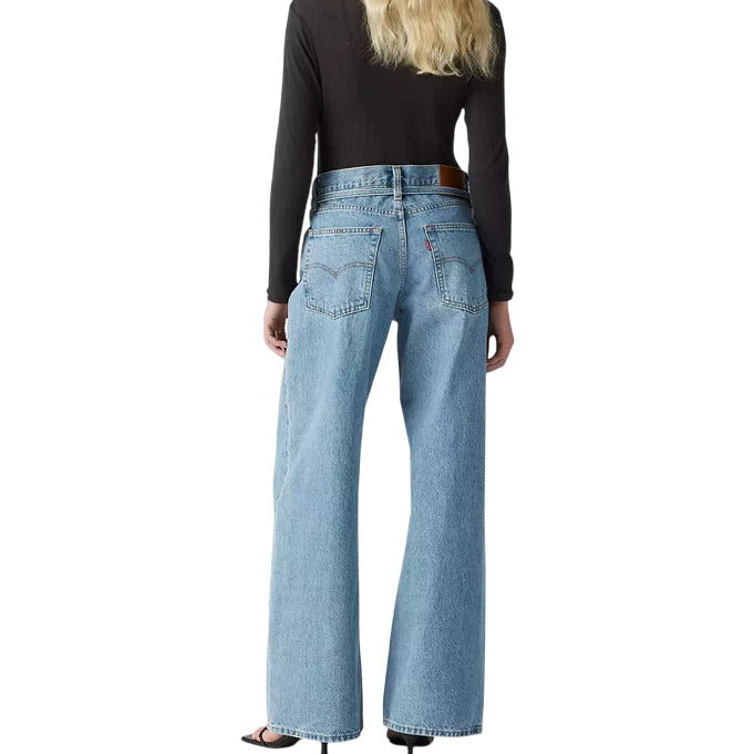 Levi’s Jeans Donna XL Straight A87010004 Blu – Oversize Trendy, Comfort Everyday e Stile Unico - retro
