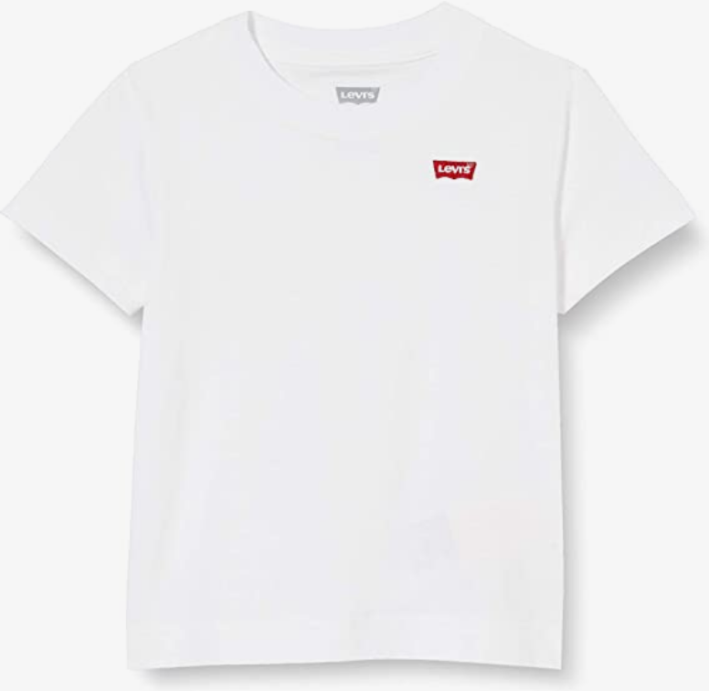 Levi's Kids maglietta manica corta da bambino Batwing Chest Hit 8EA100-001 bianco