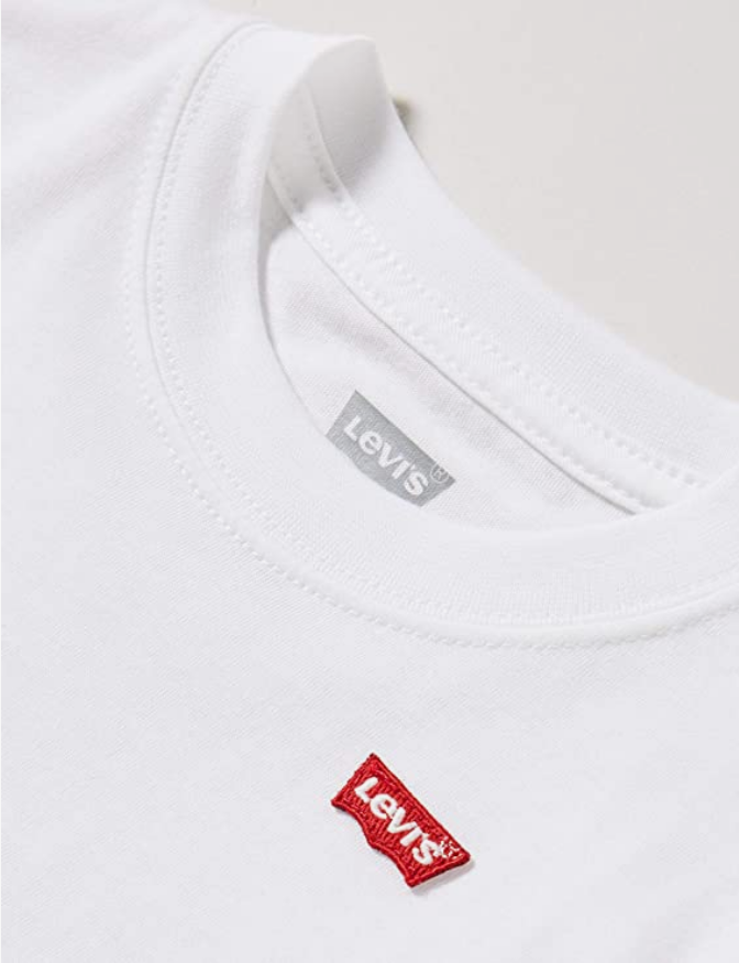 Levi's Kids maglietta manica corta da bambino Batwing Chest Hit 8EA100-001 bianco 1