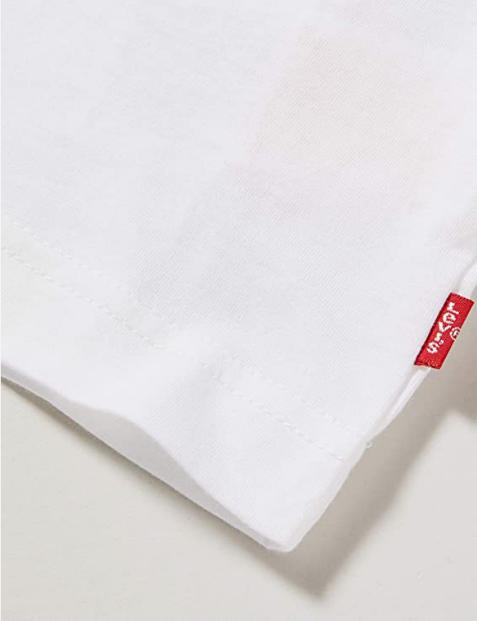 Levi's Kids maglietta manica corta da bambino Batwing Chest Hit 8EA100-001 bianco 2