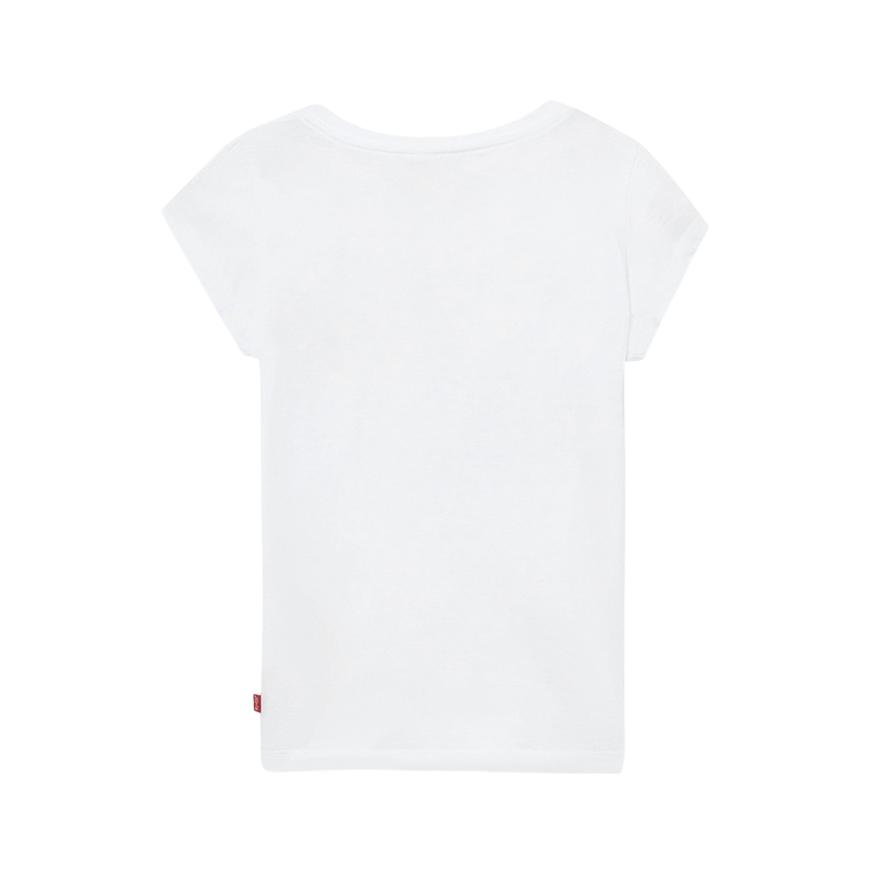 Levi's Kids maglietta manica corta da bambino con logo Batwing 8E8157-001 bianco