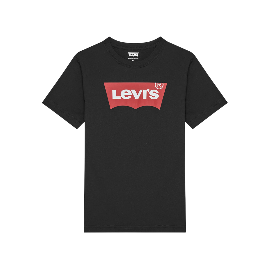 Levi's Kids maglietta manica corta da bambino con logo batwing 9E8157-023 nero