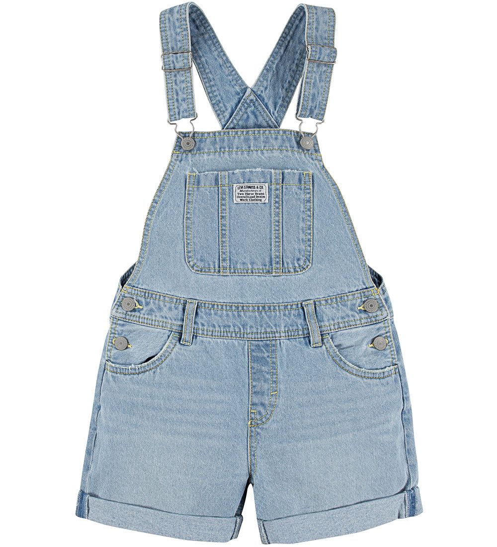 Levi's Kids salopette a pantaloncino junior 3EH030-LA0 blu medio