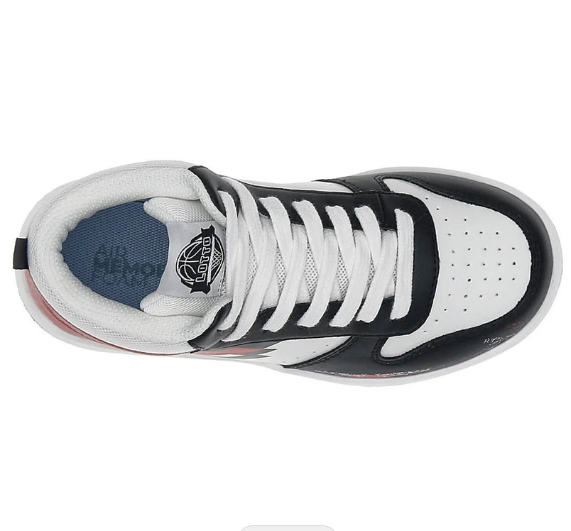 Lotto 220139 5W6 Rocket 1 AMF MID: Massima Comodità e Stile per i Giovani Atleti tomaia