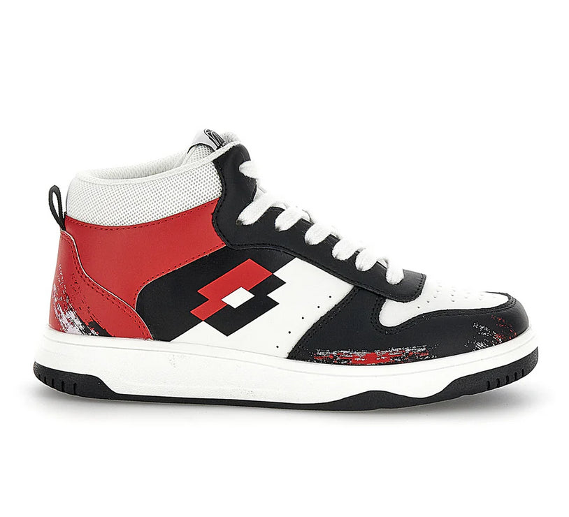 Lotto 220139 5W6 Rocket 1 AMF MID: Massima Comodità e Stile per i Giovani Atleti lato esterno