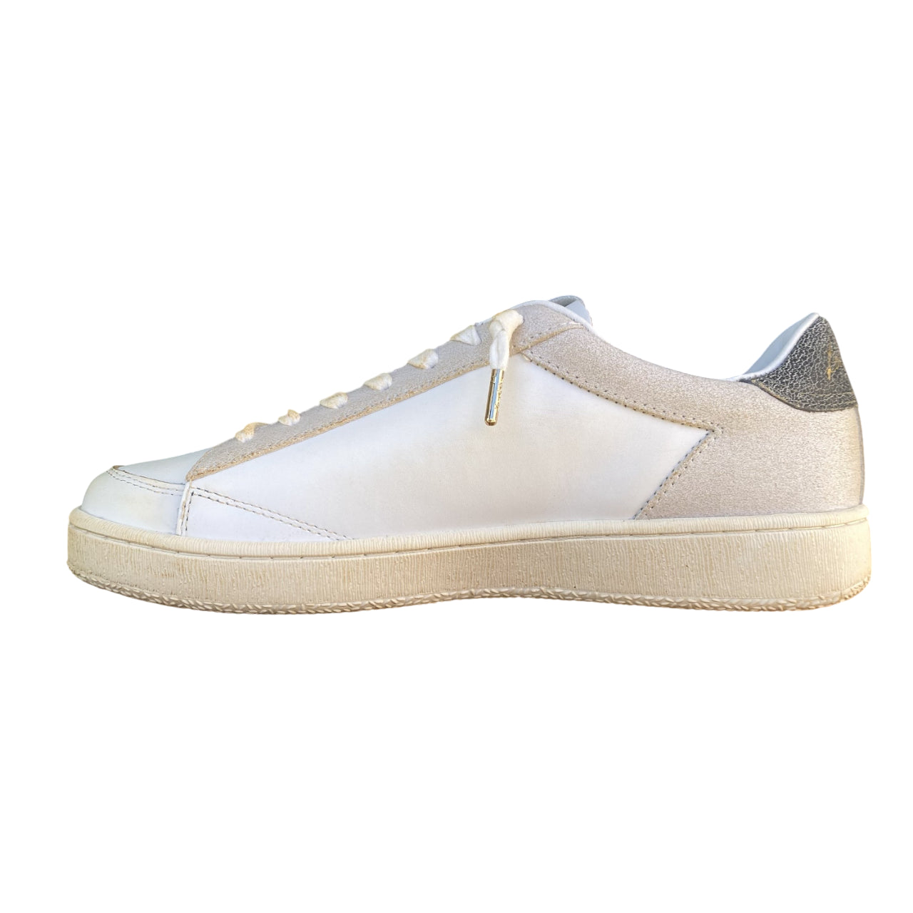 Lotto Leggenda – Scarpa Sneakers Uomo Losanga '76 CRACK Bianco-Nero | Stile Retrò, Design Iconico e Comfort Premium