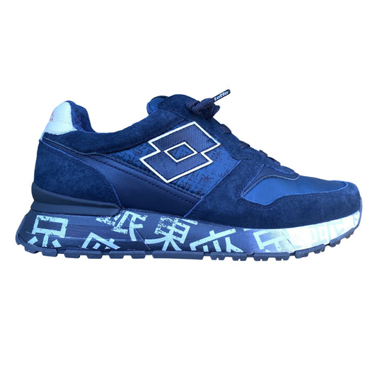 Lotto Leggenda – Scarpa Sneakers Uomo Tokyo Ginza Ripstop 223152 6WV Blu | Stile Urbano, Resistenza e Comfort Made in Italy