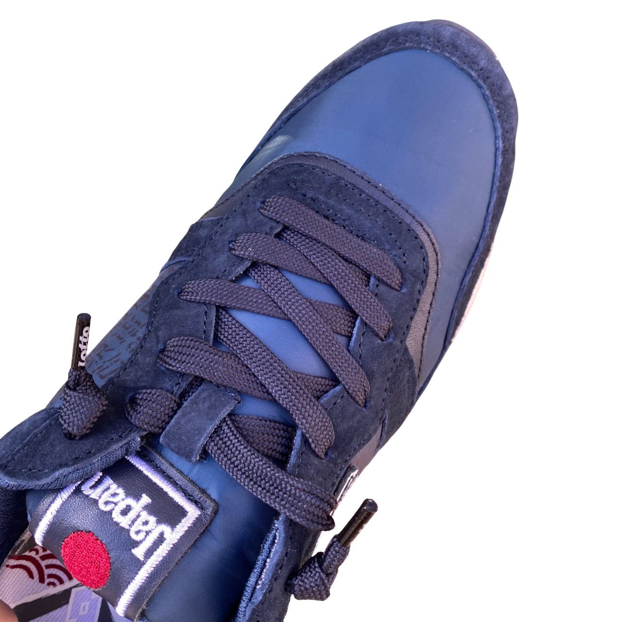 Lotto Leggenda – Scarpa Sneakers Uomo Tokyo Ginza Ripstop 223152 6WV Blu | Stile Urbano, Resistenza e Comfort Made in Italy - punta