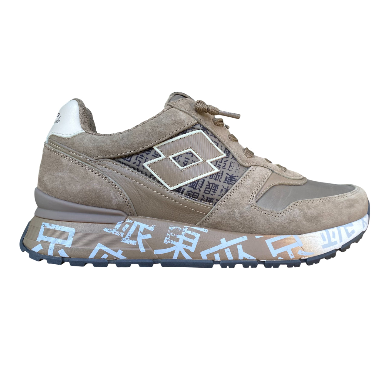 Lotto Leggenda – Scarpa Sneakers Uomo Tokyo Ginza Ripstop 223152 DRH Nocciola | Stile Urbano, Resistenza e Comfort Made in Italy