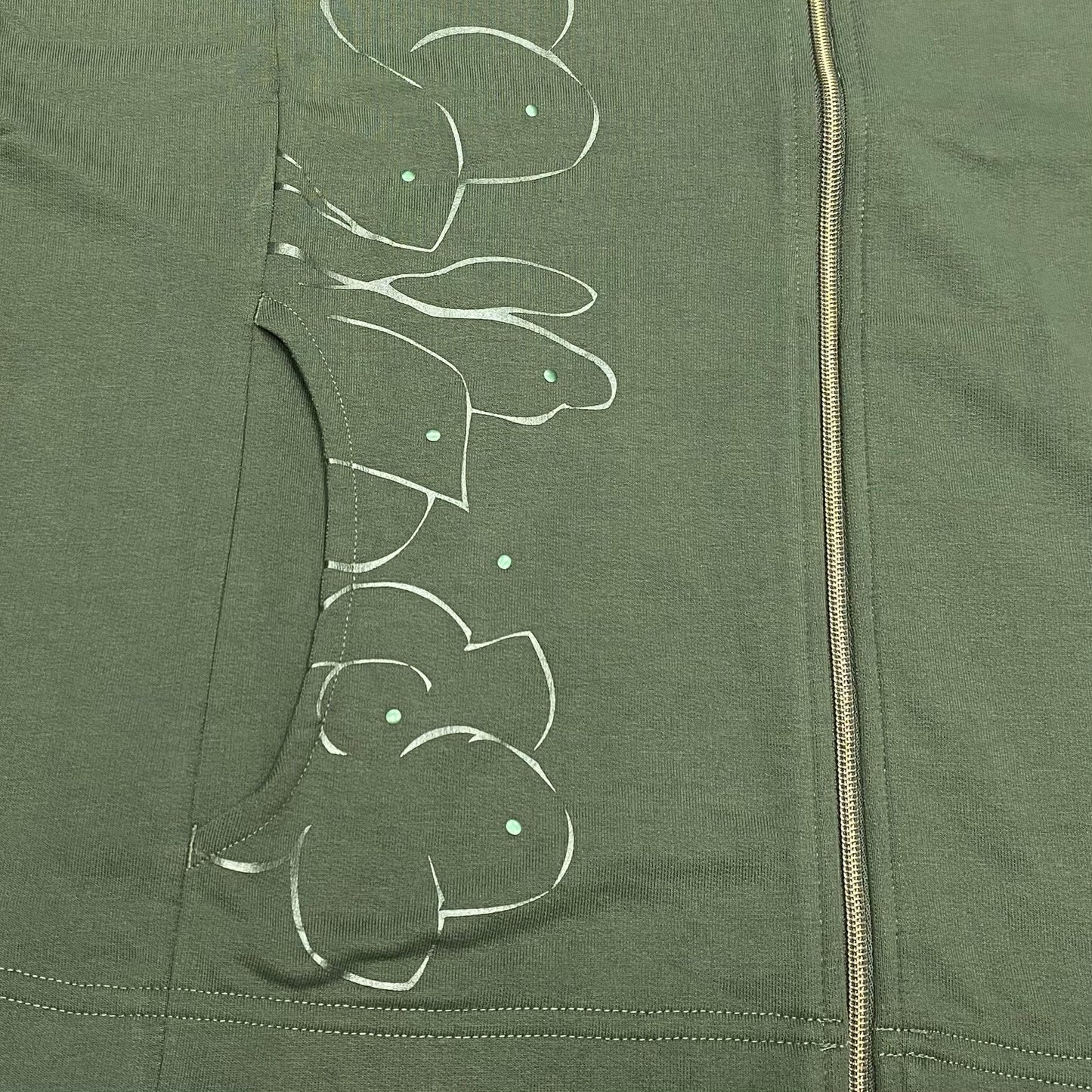 Lotto tuta sportiva da donna in cotone Lynda 222293 D7Q verde-grigio