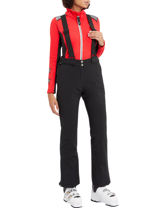 MCKINLEY – Pantalone Neve Donna DINA con Bretelle 10MM TU 431088-057 Nero | Massima Protezione, Eleganza e Libertà sulla Neve