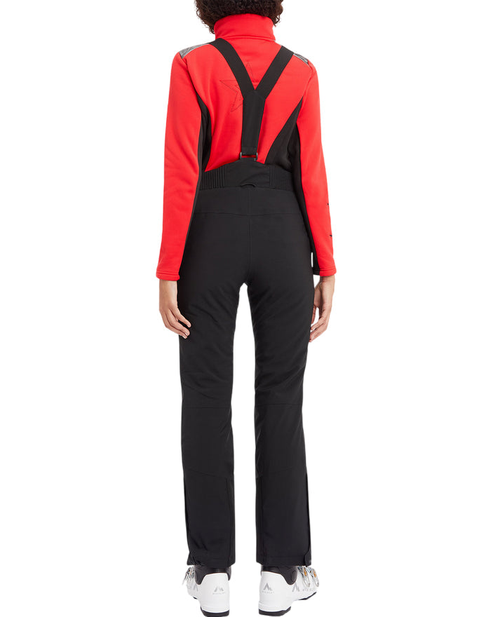 MCKINLEY – Pantalone Neve Donna DINA con Bretelle 10MM TU 431088-057 Nero | Massima Protezione, Eleganza e Libertà sulla Neve - retro
